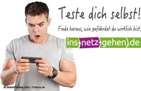 Teste dich selbst! Auf der Website ins-netz-gehen.de